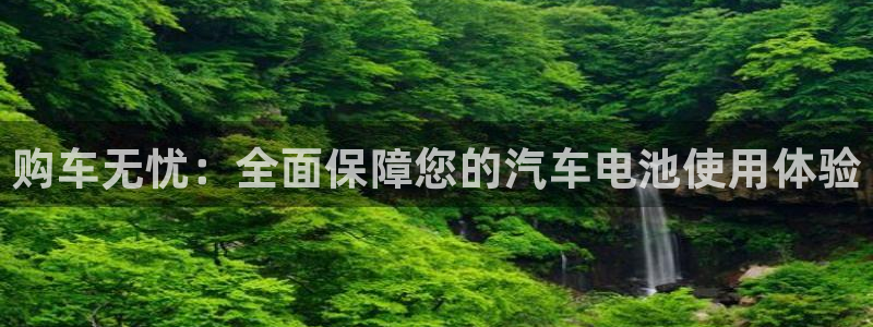 优发国际手机版：购车无忧：全面保障您的汽车电池使用体验