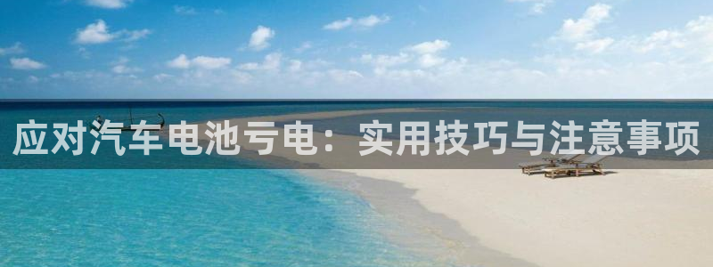 优发国际的官网是什么软件：应对汽车电池亏电：实用技巧与注意事项
